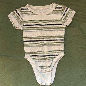 Old Navy Striped baby One Piece Bodysuit